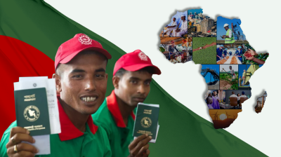 আফ্রিকার  অর্থনীতি গড়ে দিচ্ছে বাংলাদেশিরা!