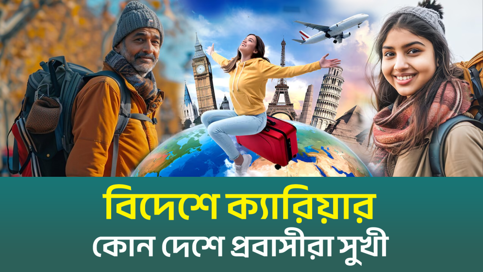 প্রবাসীরা ক্যারিয়ার নিয়ে সবচেয়ে সুখী কোন দেশে? (ভিডিও)