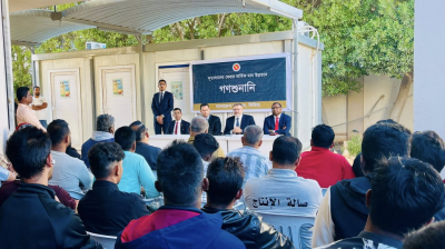 লিবিয়ার বেনগাজীতে প্রবাসীদের সাথে মতবিনিময় স্থানীয় দূতাবাসের