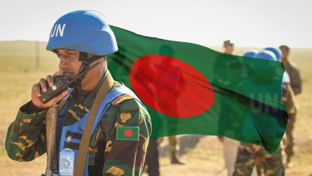 শান্তির পতাকা হাতে বিশ্বজুড়ে বাংলাদেশ