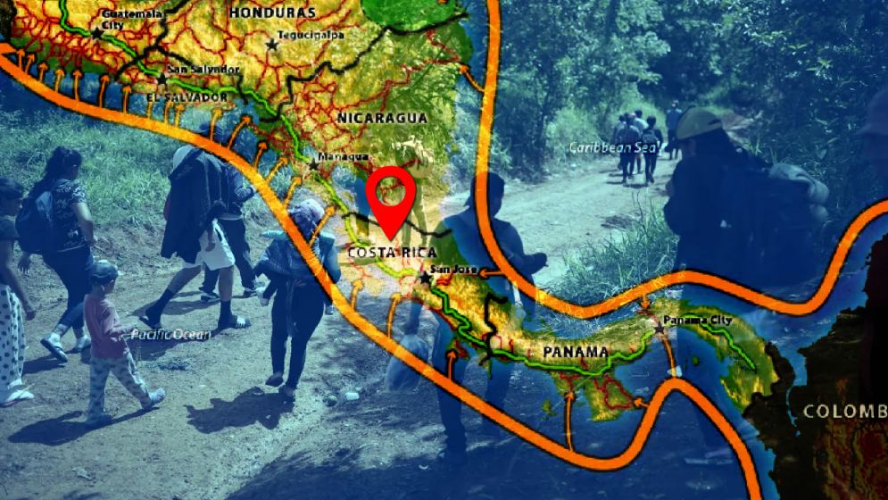 কোস্টারিকা: যুক্তরাষ্ট্রে মানব পাচারের কুখ্যাত রুট