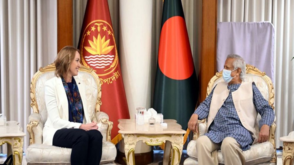 শিক্ষাবৃত্তি বাড়াতে অস্ট্রেলিয়ার রাষ্ট্রদূতকে অনুরোধ ড. ইউনূসের
