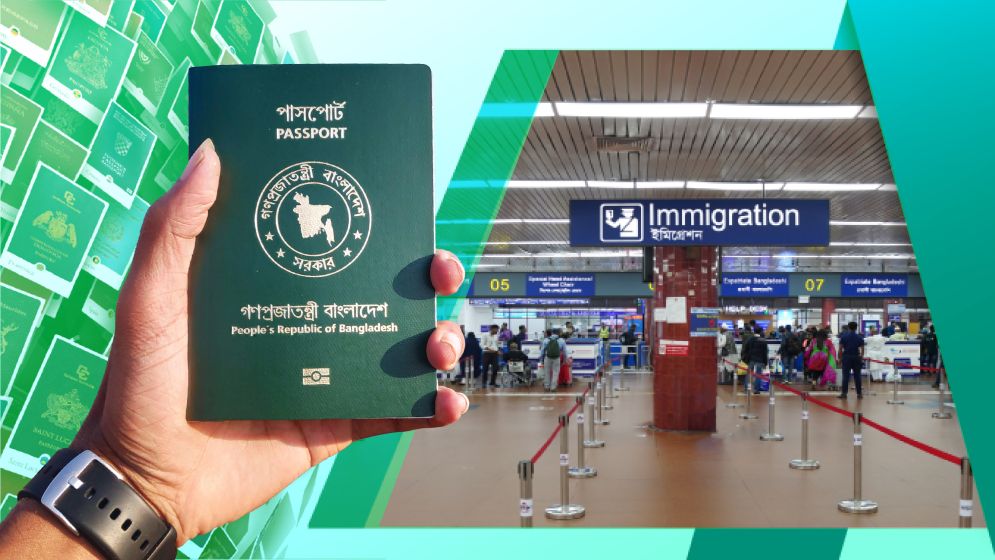 বিশ্ব পাসপোর্ট সূচকে এগিয়েছে বাংলাদেশ