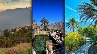 ওমানের পাহাড়ি স্বর্গ ‘ওয়াকান গ্রাম’