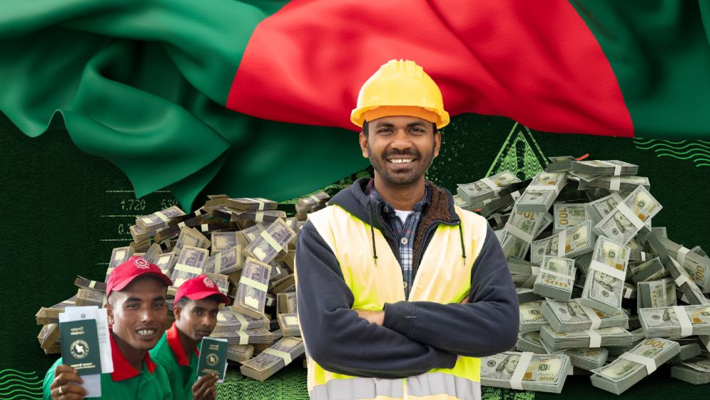 অর্থনীতি শক্তিশালী হচ্ছে প্রবাসীদের অবদানে