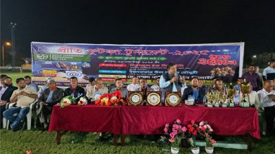 ওমানে প্রবাসীদের প্রীতি ফুটবল টুর্নামেন্টের বর্ণাঢ্য উদ্বোধন