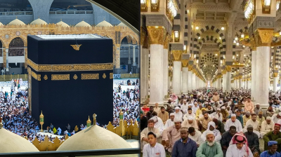 মক্কা ও মদিনায় এক সপ্তাহে ১ কোটি ৩০ লাখ মুসল্লির উপস্থিতি