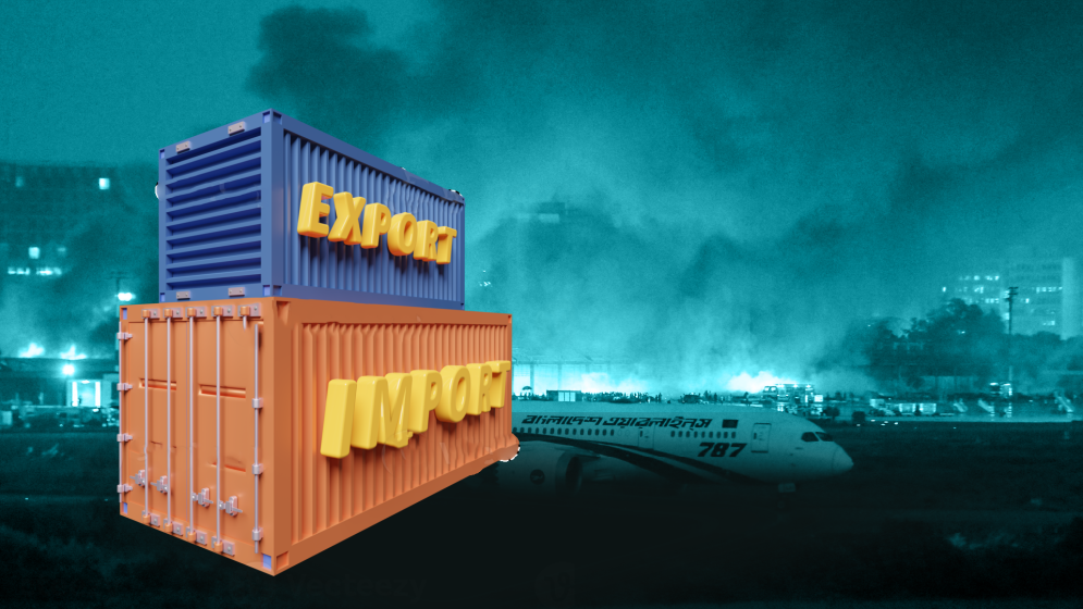 বিমানবন্দরের আগুনে ১ বিলিয়ন ডলারের আমদানি-রপ্তানিতে শঙ্কা