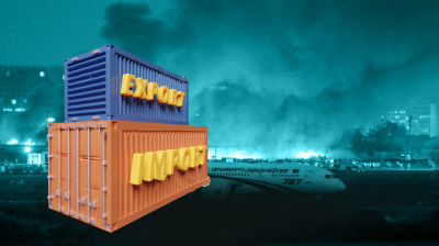 বিমানবন্দরের আগুনে ১ বিলিয়ন ডলারের আমদানি-রপ্তানিতে শঙ্কা