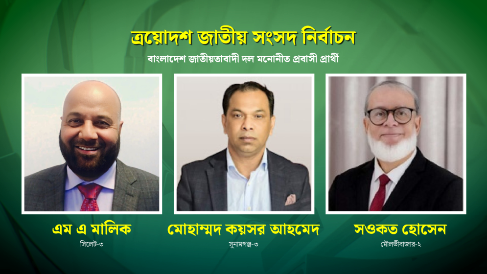 সরগরম নির্বাচনের মাঠ: তিন প্রবাসী পেলেন বিএনপির টিকিট