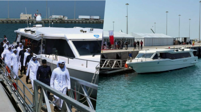 বাহরাইন-কাতার যাত্রীবাহী ফেরি সেবার আনুষ্ঠানিক যাত্রা শুরু