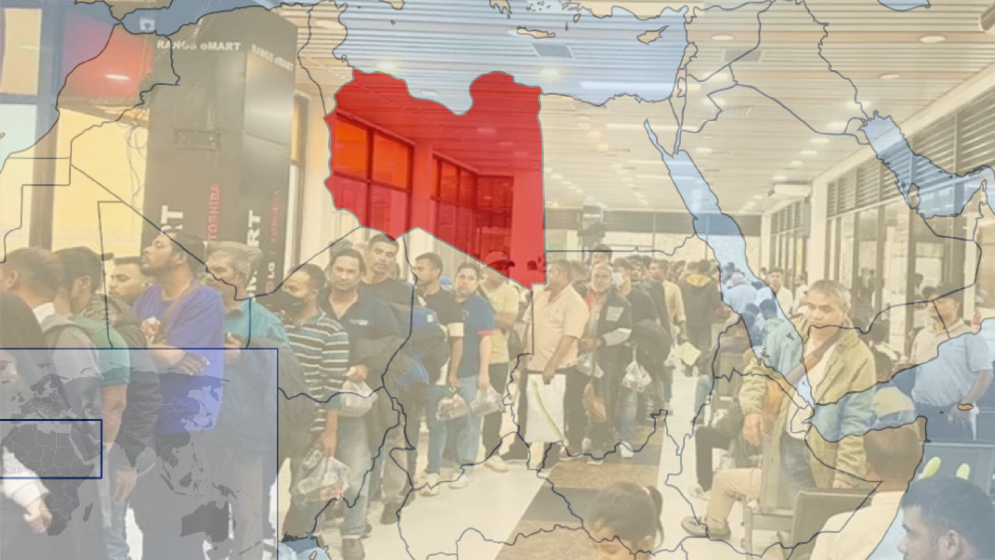 লিবিয়া থেকে এক মাসে দেশে ফিরেছেন ৯২৮ বাংলাদেশি