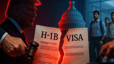 এবার এইচ-১বি ভিসাই বন্ধ করতে চান ট্রাম্প