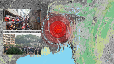 ভূমিকম্পে কাঁপল দেশ, ৫ জন নিহত; প্রবাসীদের উদ্বেগ