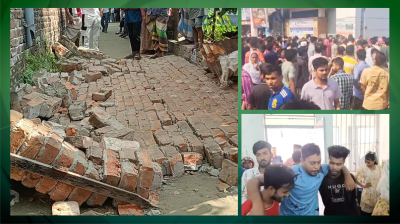 ভূমিকম্পে ঢাকার বাইরে মৃতের সংখ্যা বেড়ে ১০, আহত ৬শতাধিক