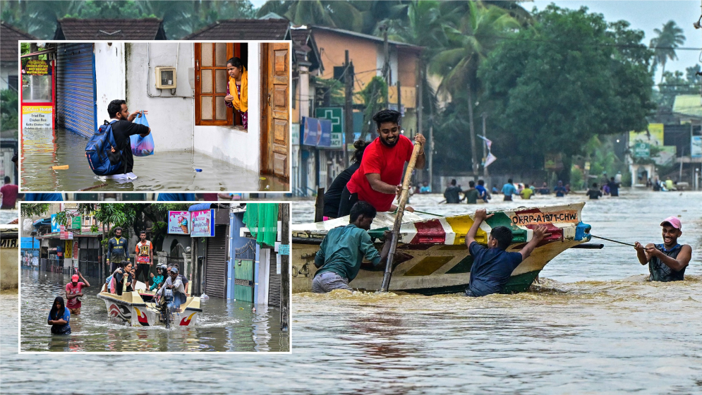 শ্রীলঙ্কায় বন্যায় মৃতের সংখ্যা বেড়ে ১৩২, জরুরি অবস্থা ঘোষণা