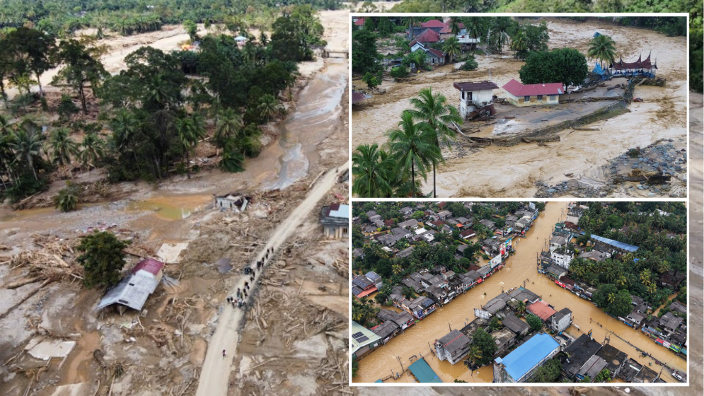 প্রবল বন্যায় থাইল্যান্ড, ইন্দোনেশিয়া ও ভিয়েতনামে ব্যাপক ক্ষতি