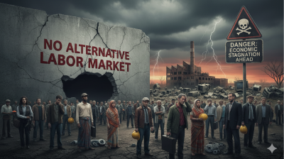 বিকল্প শ্রমবাজার তৈরি না হলে বিপদ