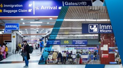 ২৫ ডিসেম্বর বিমানবন্দরে দর্শনার্থী প্রবেশ নিষিদ্ধ