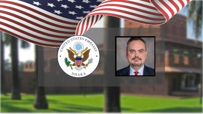 ঢাকায় যুক্তরাষ্ট্রের নতুন রাষ্ট্রদূত ব্রেন্ট ক্রিস্টেনসেন শপথ নিয়েছেন