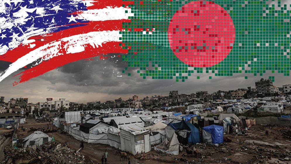 গাজায় আন্তর্জাতিক বাহিনীতে অংশ নিতে চায় বাংলাদেশ