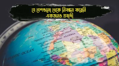 কোন দেশগুলো থেকে নিবন্ধন করেননি কোনো প্রবাসী?