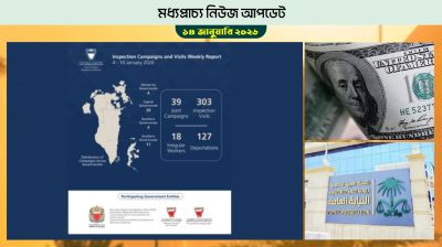 বাহরাইনে ছয় মাসে বহিষ্কার হাজারো কর্মী