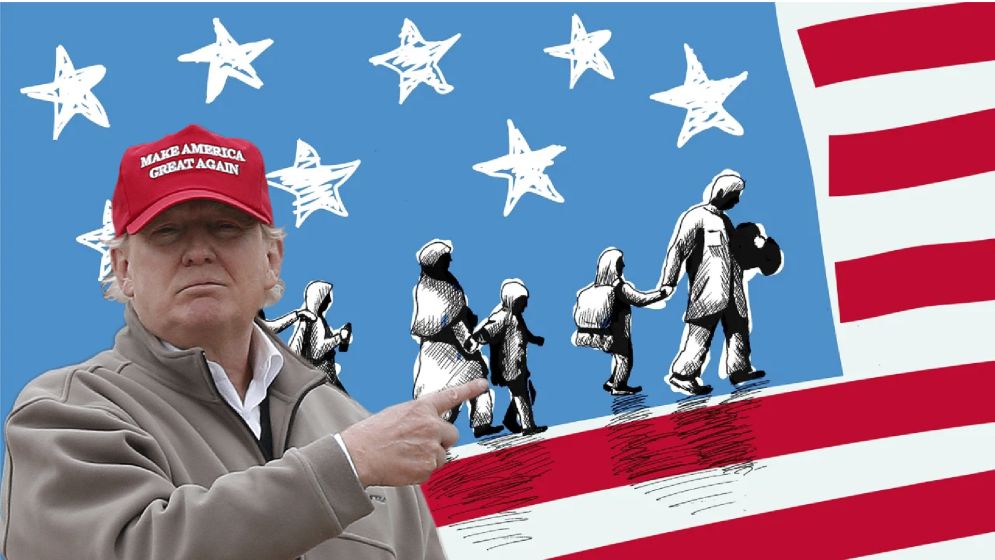 অভিবাসন ইস্যুতে ট্রাম্পের জনপ্রিয়তা রেকর্ড সর্বনিম্নে