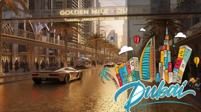 দুবাইয়ে নির্মিত হবে বিশ্বের প্রথম স্বর্ণের রাস্তা