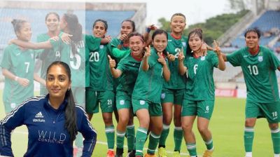 প্রথমবার বাংলাদেশ দলে প্রবাসী নারী ফুটবলার