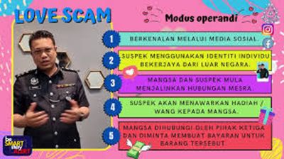 মালয়েশিয়ায় লাভ স্ক্যাম ফাঁদ, পুলিশের সতর্কতা