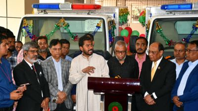 প্রবাসীদের লাশ বহনে আরো দুটি ফ্রিজিং অ্যাম্বুলেন্স চালু