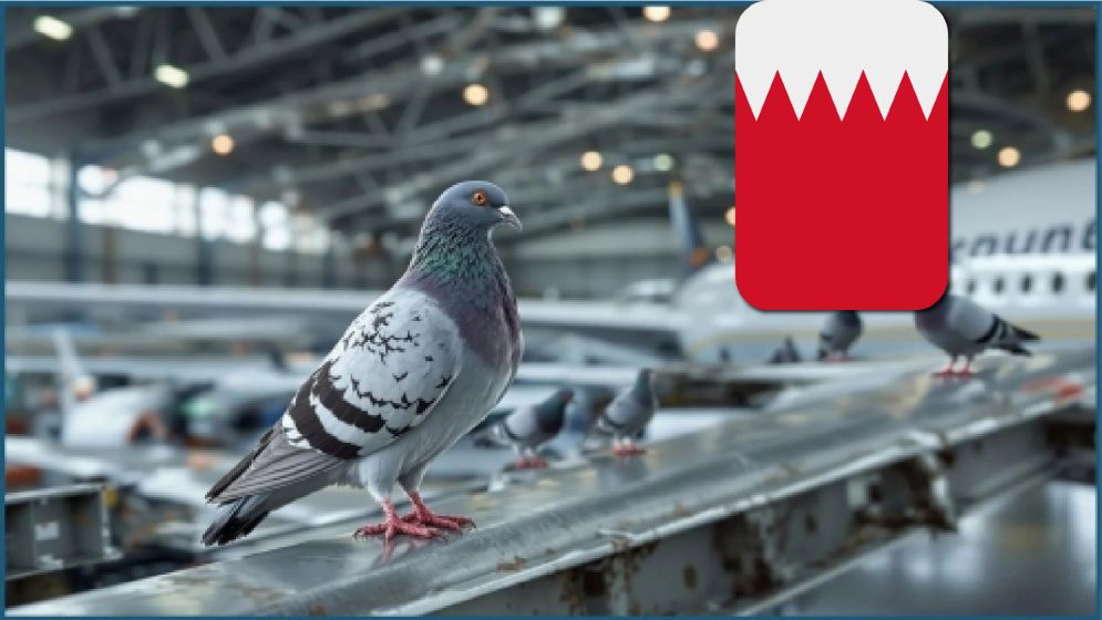 বাহরাইনে বিমানবন্দরের কাছে কবুতর লালন-পালন বারণ