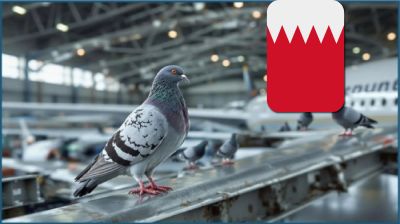 বাহরাইনে বিমানবন্দরের কাছে কবুতর লালন-পালন বারণ