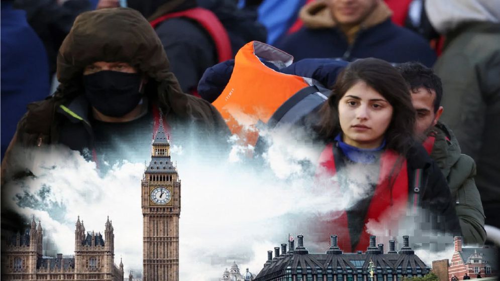 যুক্তরাজ্যে আশ্রয় আবেদন সামান্য কমলেও অবৈধ অনুপ্রবেশ বেড়েছে