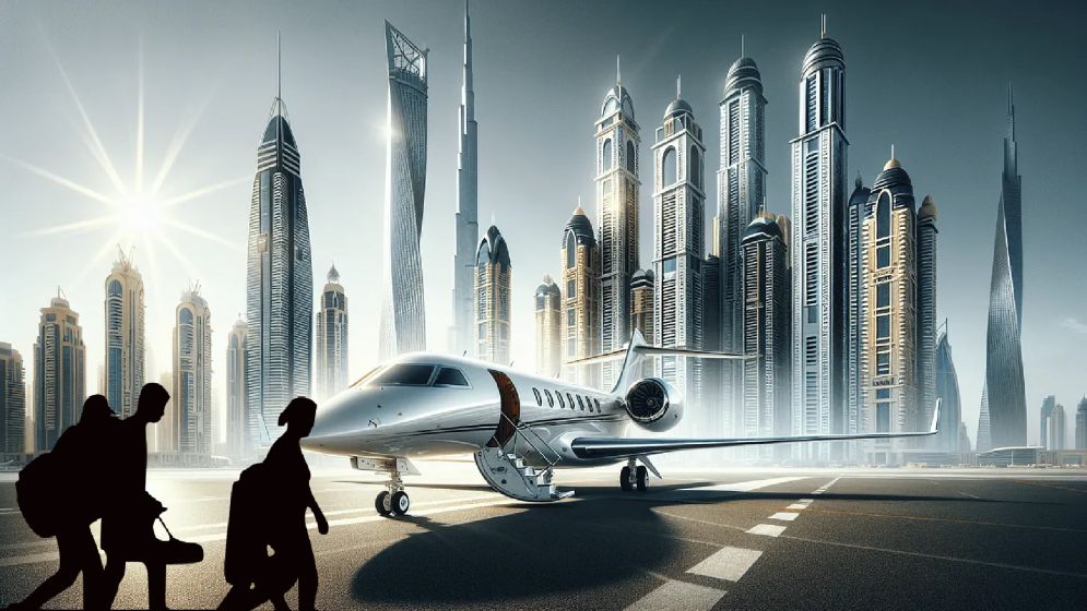 দুবাই ছাড়ছেন ধনীরা; প্রাইভেট জেটের ভাড়া কয়েক গুণ