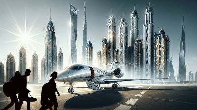 দুবাই ছাড়ছেন ধনীরা; প্রাইভেট জেটের ভাড়া কয়েক গুণ