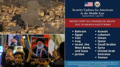 মধ্যপ্রাচ্য থেকে নাগরিকদের সরে যেতে বলল আমেরিকা, ইসরায়েলে বৃষ্টির মতো ক্ষেপণাস্ত্র ছুড়েছে ইরান