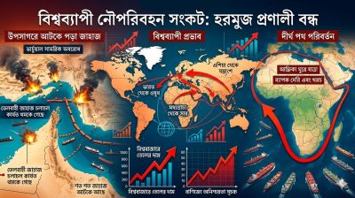 হরমুজ প্রণালী বন্ধ থাকলে দুর্বিষহ হয়ে উঠবে মানুষের জীবন