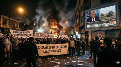 ইরান যুদ্ধ এক সপ্তাহে: ট্রাম্পের জন্য বাড়ছে ঝুঁকি