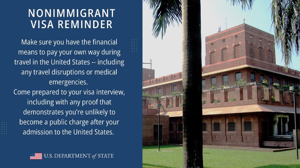 ঢাকার মার্কিন দূতাবাসের নতুন বার্তা