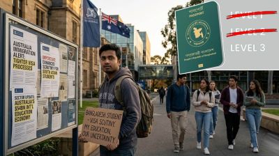 অস্ট্রেলিয়ার অভিবাসন নীতিতে কড়াকড়ি, অনিশ্চয়তায় বাংলাদেশের শিক্ষার্থীরা