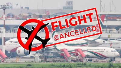 ঢাকা ও চট্টগ্রামে বাতিল পাঁচ শতাধিক ফ্লাইট