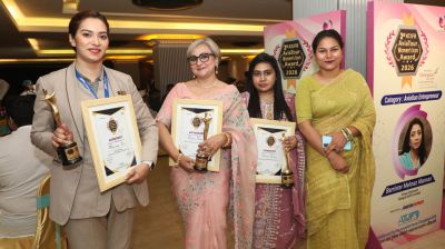 এভিয়েট্যুর ওমেন্স আইকন অ্যাওয়ার্ড পেল ইউএস-বাংলার তিন নারী কর্মী