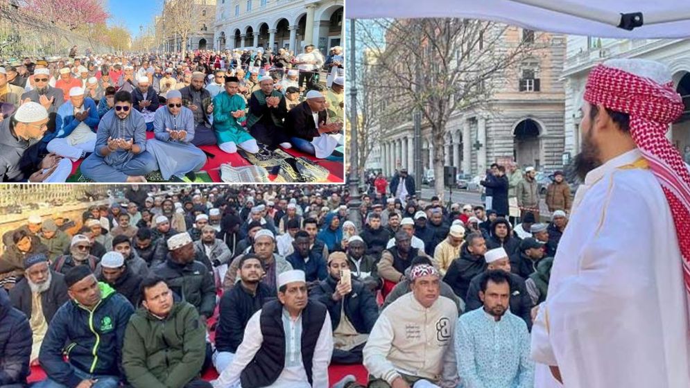 ইতালিতে বাংলাদেশিদের ঈদ উৎসব