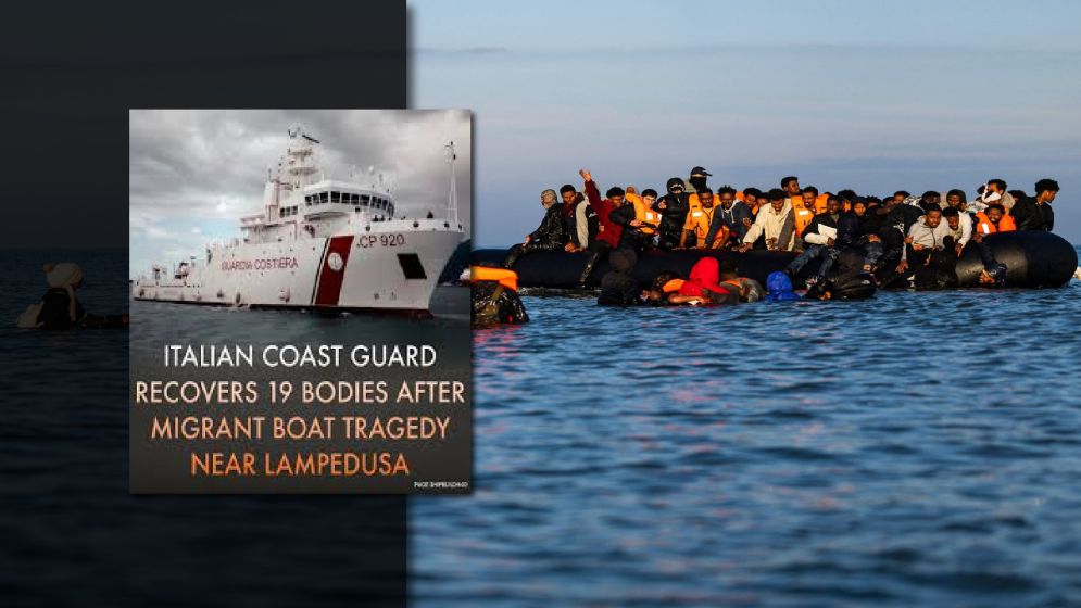 ইতালির উপকূলে নৌকাডুবি, ১৯ মরদেহ উদ্ধার