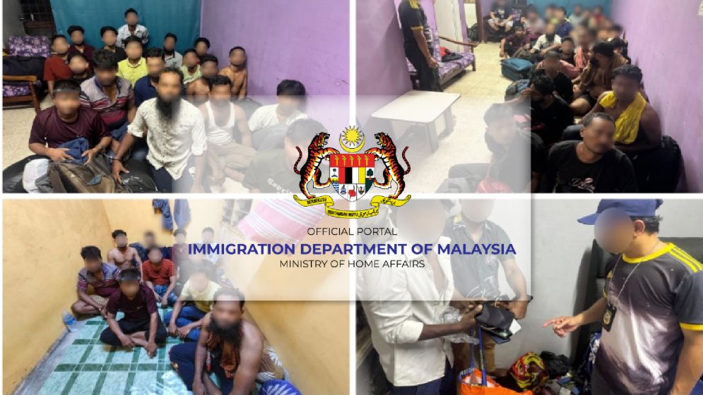 মালয়েশিয়ায় মানব পাচার চক্র ভেঙে দিল অভিবাসন বিভাগ