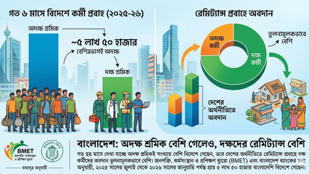 অভিবাসন নীতি: বাংলাদেশি দক্ষ ও অদক্ষ কর্মীদের ভবিষ্যৎ