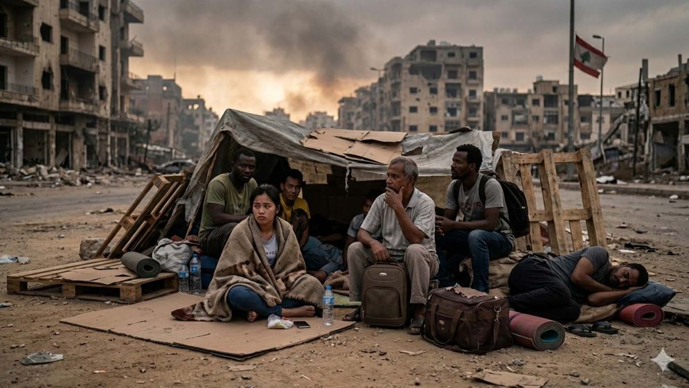 লেবানন যুদ্ধে সবচেয়ে বড় সংকটে অভিবাসী শ্রমিকরা