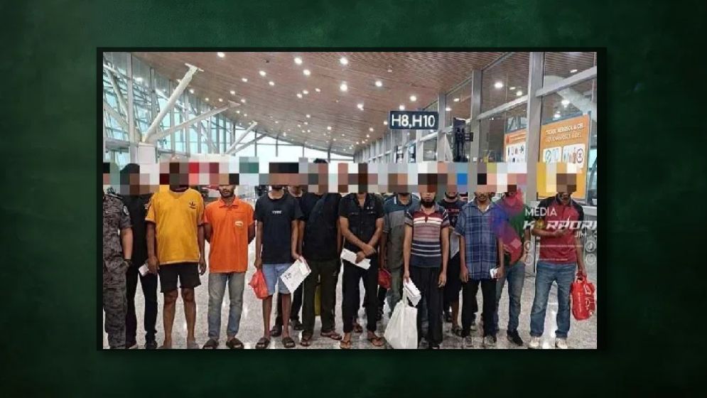 সাজা শেষে ৬৪ বাংলাদেশিসহ ১২৭ বন্দিকে ফেরত পাঠাল মালয়েশিয়া